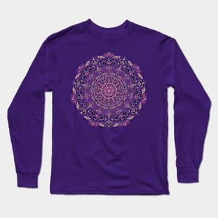 Pretty And Pink Mandala Long Sleeve T-Shirt